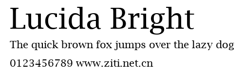 Lucida Bright.ttf字體轉換器圖片