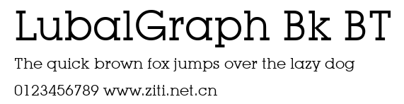 LubalGraph Bk BT.ttf