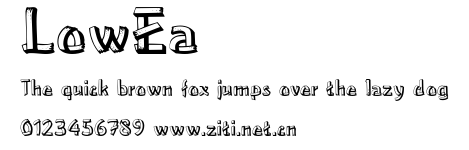 LowEa.ttf字體轉換器圖片