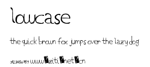 LowCase.ttf字體轉換器圖片