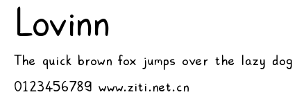 Lovinn.ttf字體轉換器圖片