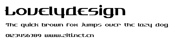 Lovelydesign.ttf字體轉換器圖片