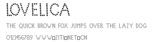Lovelica.otf字體轉換器圖片