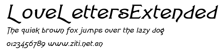 LoveLettersExtended.ttf