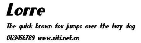 Lorre.otf字體轉換器圖片