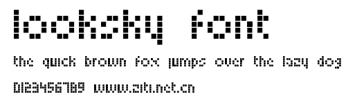 Looksky Font.ttf字體轉換器圖片