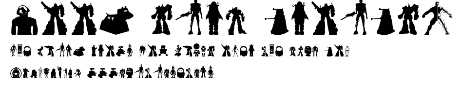 Look sir, droids!.ttf字體轉換器圖片
