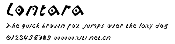 Lontara.ttf字體轉換器圖片