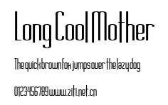 Long Cool Mother.ttf字體轉換器圖片