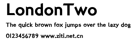 LondonTwo.ttf字體轉換器圖片