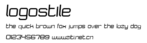 Logostile.ttf字體轉換器圖片