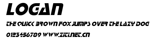 Logan.ttf字體轉換器圖片