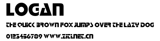 Logan.ttf字體轉換器圖片