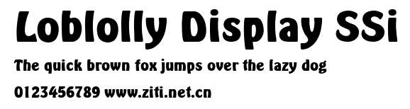Loblolly Display SSi.ttf