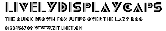 LivelyDisplayCaps.ttf