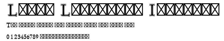 Linux Libertine Initials.ttf字體轉換器圖片