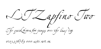 LTZapfino Two.ttf字體轉換器圖片