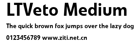 LTVeto Medium.ttf字體轉換器圖片