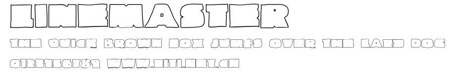 Linemaster.otf字體轉換器圖片