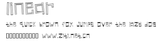 Linear.ttf字體轉換器圖片
