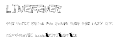 LineFever.ttf字體轉換器圖片