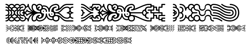 Line Dings (BRK).ttf字體轉換器圖片