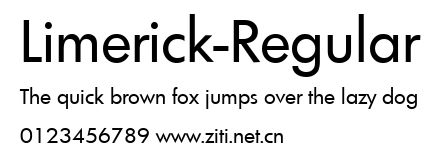 Limerick-Regular.ttf字體轉換器圖片