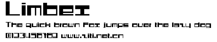Limbex.ttf字體轉換器圖片