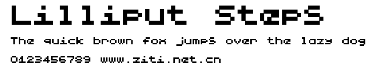 Lilliput Steps.ttf字體轉換器圖片