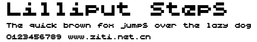 Lilliput Steps.ttf字體轉換器圖片