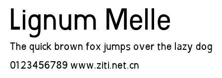 Lignum Melle.ttf字體轉換器圖片