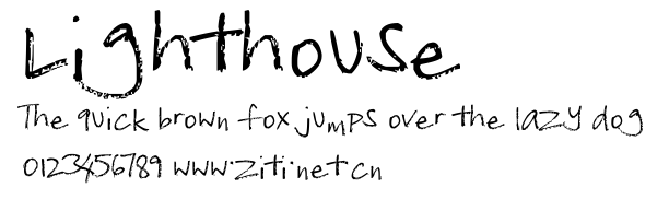 Lighthouse.ttf字體轉換器圖片