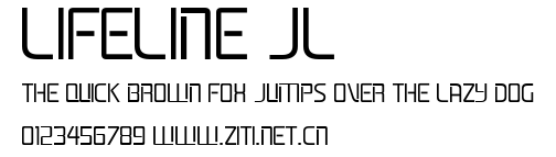 Lifeline JL.ttf字體轉換器圖片