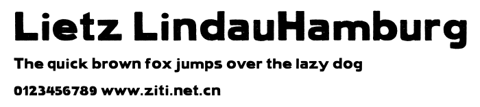 Lietz LindauHamburg.otf字體轉換器圖片