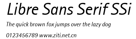 Libre Sans Serif SSi.ttf字體轉換器圖片