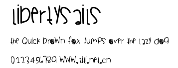 LibertySails.ttf字體轉換器圖片