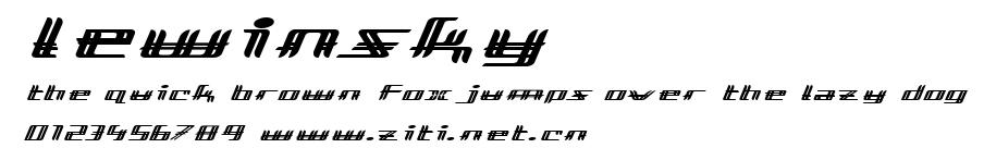 Lewinsky.ttf字體轉換器圖片
