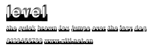 Level.ttf字體轉換器圖片