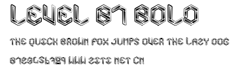 Level 01 Bold.ttf字體轉換器圖片