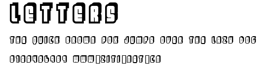 Letters.ttf字體轉換器圖片