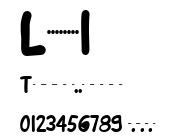 Lettering1.ttf字體轉換器圖片