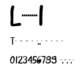 Lettering1.ttf字體轉換器圖片