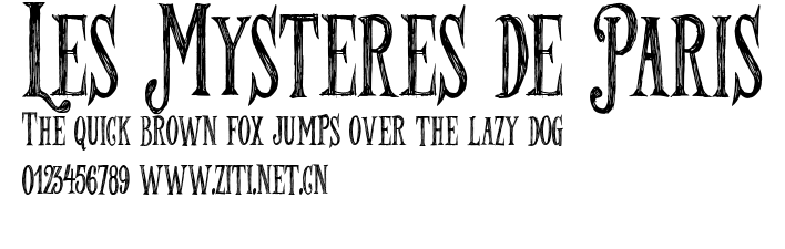 Les Mysteres de Paris.ttf