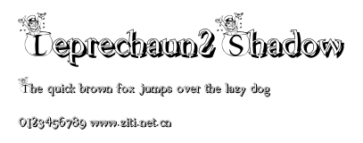 Leprechaun2Shadow.ttf字體轉換器圖片