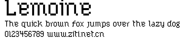 Lemoine.ttf字體轉換器圖片