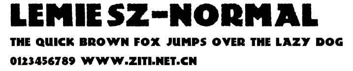Lemiesz-Normal.ttf字體轉換器圖片
