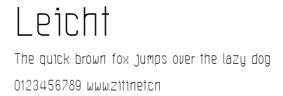 Leicht.ttf字體轉換器圖片