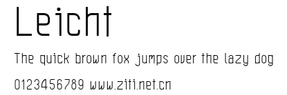 Leicht.ttf字體轉換器圖片