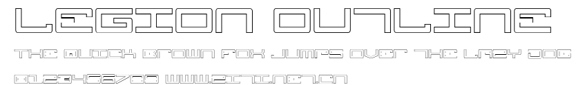 Legion Outline.ttf字體轉換器圖片
