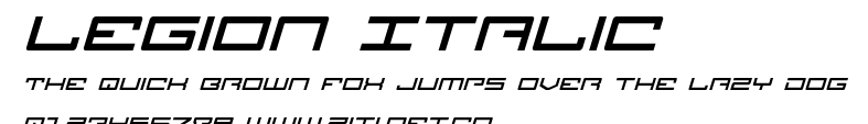 Legion Italic.ttf字體轉換器圖片
